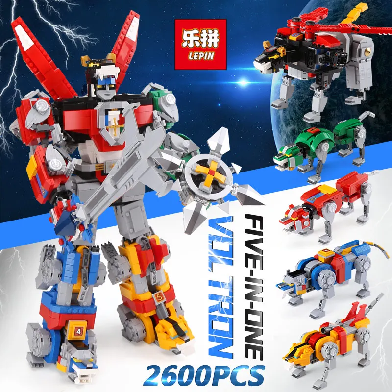 

IN STOCK LEPIN 16057 2600pcs idea serise Voltron Defender Of The Universe Compatible 21311 Building Blocks Bricks DIY Toys Gifts