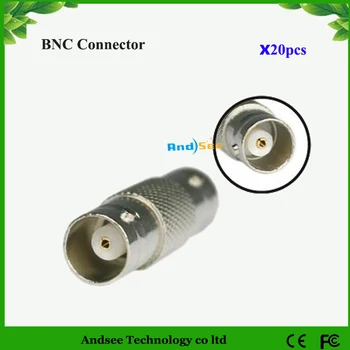 

BNC Female to Female coupler connector adapters BNC for CCTV 20pcs/Lot