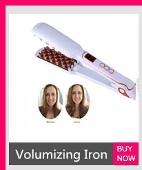 curling iron wand tripe titânio barril modelador de cabelo conjunto