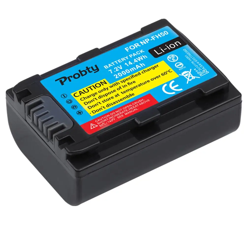 NP-FH50 NP FH50 NPFH50 camera Battery For Sony FH70 FH100 A230