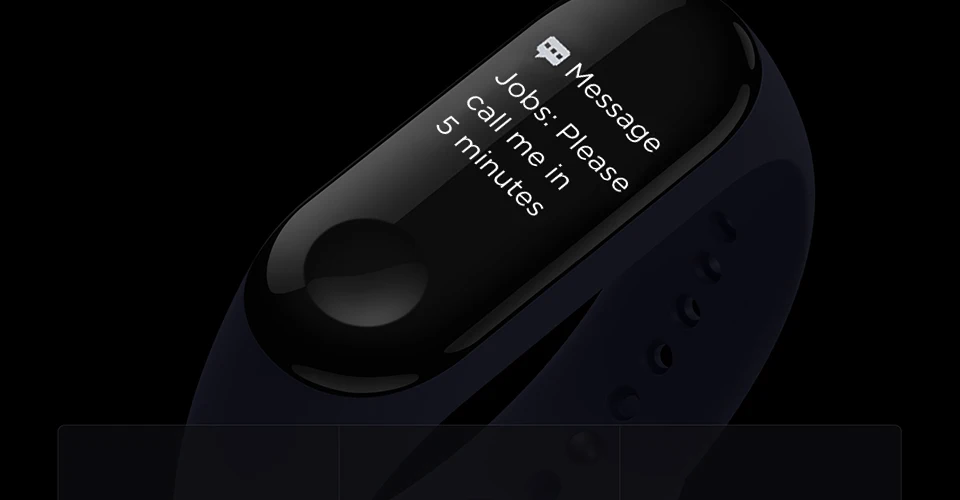 Xiaomi Mi band 3 0,7" OLED большой сенсорный экран новые умные браслеты браслет