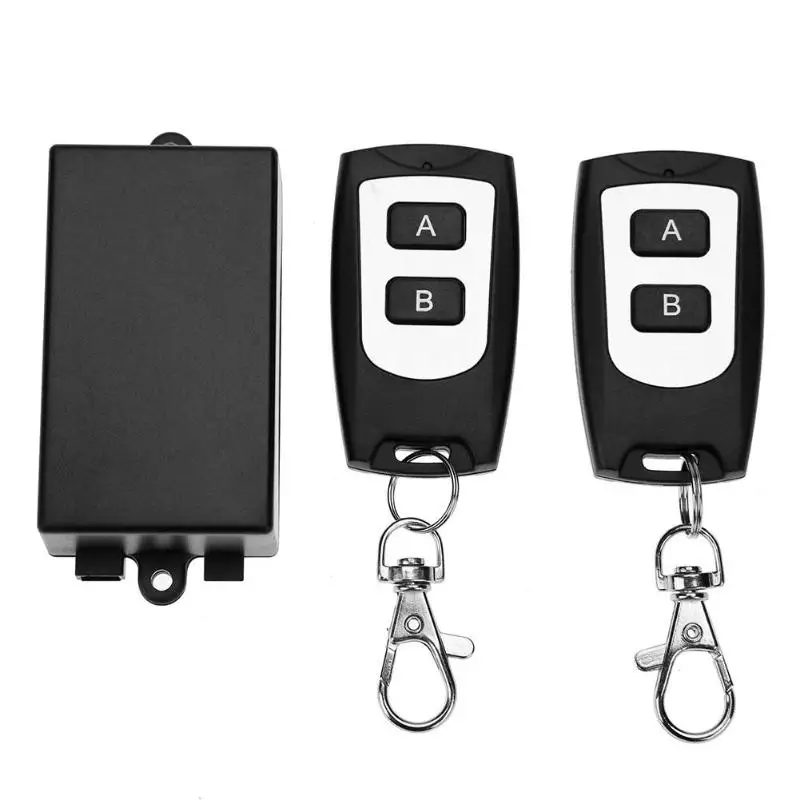 

Receiver&2Transmitter 220V 1CH RF Wireless Remote Switch Light Lamp LED