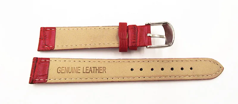 Ремешок из натуральной кожи для наручных часов 16 мм 10 шт./лот 070704|strap bracelet|strap