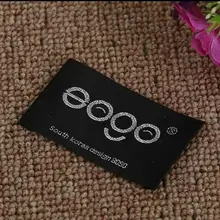 На заказ одежда рубашка платье этикетки из сатиновой ткани/одежда с вышившкой этикетки печать/основной ярлык/ярлык на ошейник/фирменное наименование