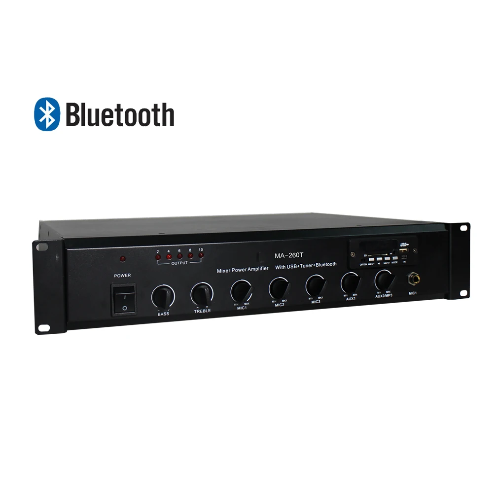Ben & Fellows PA Mixer Amplifier 260W with