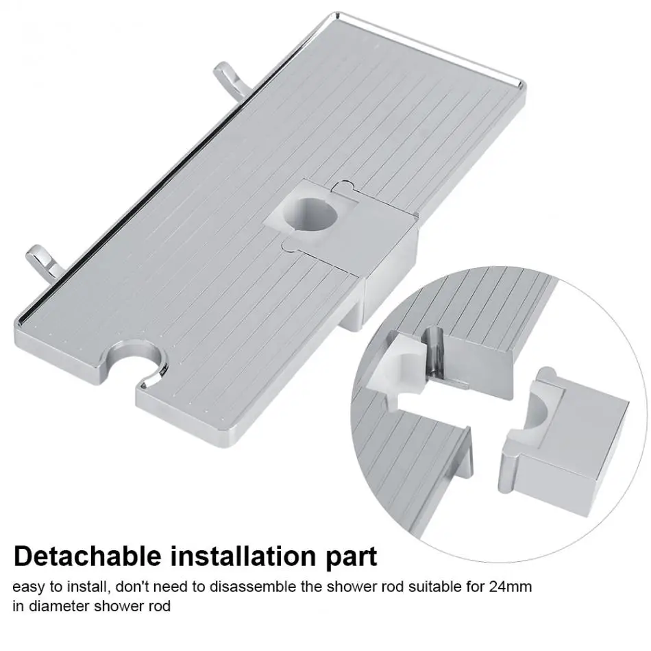 Полка для ванной комнаты, держатель для душевой стойки, держатель для душевой штанги, полка для хранения, органайзер, лоток, держатель, угловая стойка для хранения, Органайзер