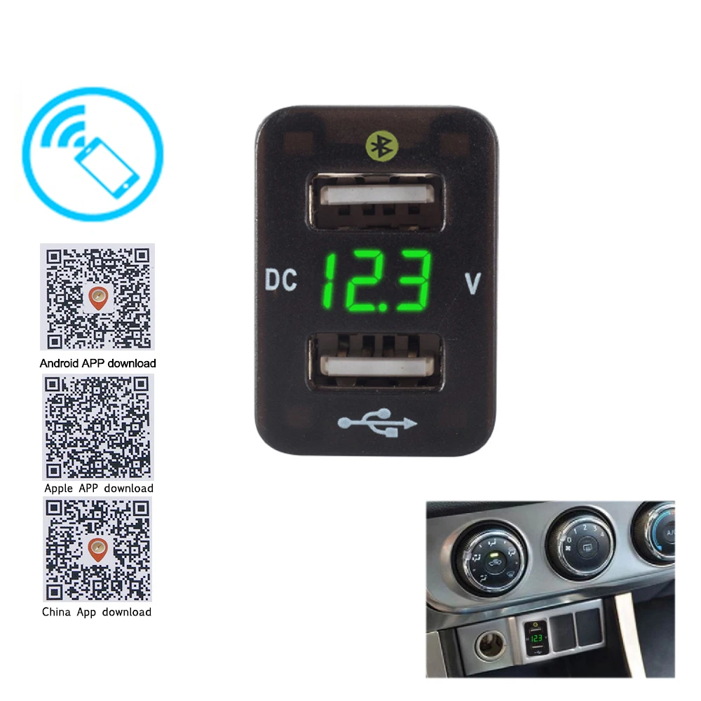 Conector del encendedor de cigarrillos con USB 12//24v