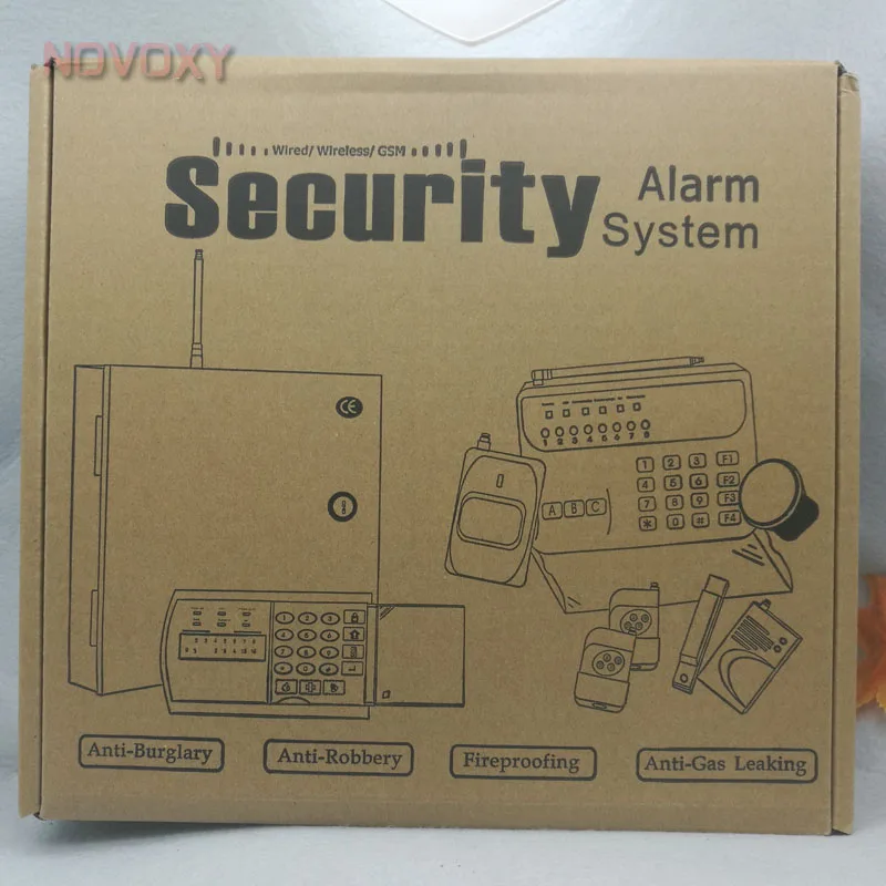 315MHZ 433MHZ 16 Zones Wired and 16 Wireless 2G 4G GMS Alarm Host