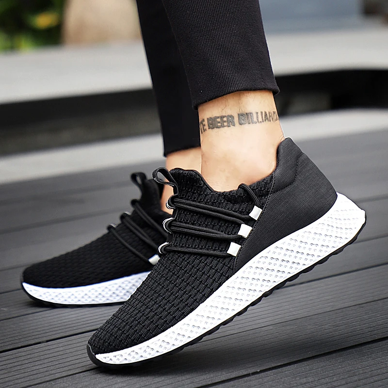 

2019 Spring Men Casual Shoes Fashion Breathable Sneaker Lightweight Tide Men Sneaker Youth Popular Male Shoes HH-881