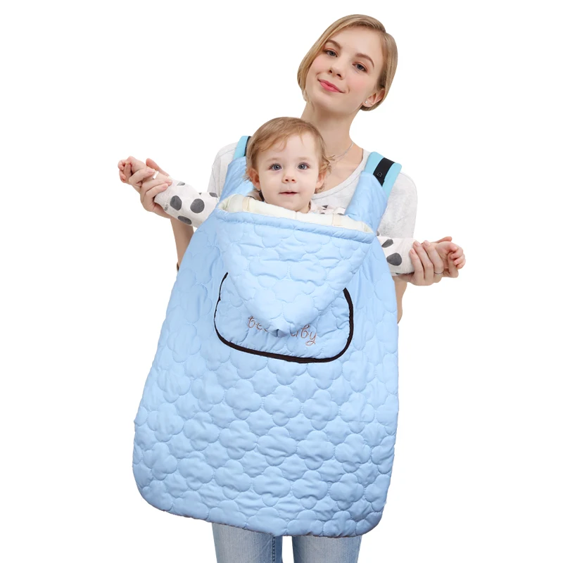 

New Baby Carrier Cover Warm Baby Sling Cover Multifunctional Babies Cloak Stroller Covers for Winter Windproof Autumn Cloaks