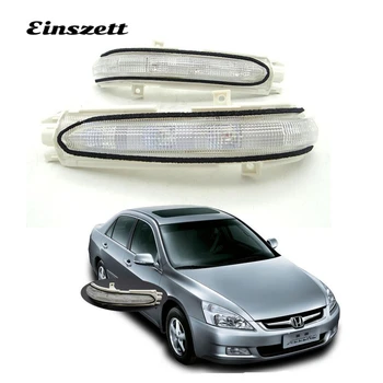

2pcs Car Rearview Mirror LED Turn Signal Light outer Lamp For Honda Accord CM4 CM5 CM6 2003-2007 34350-SEA-013 34300-SEA-013