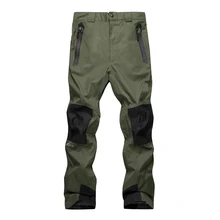 Женские зимние штаны, уличная спортивная одежда, осень-зима, походные брюки, двухслойные флисовые ветрозащитные водонепроницаемые лыжные штаны