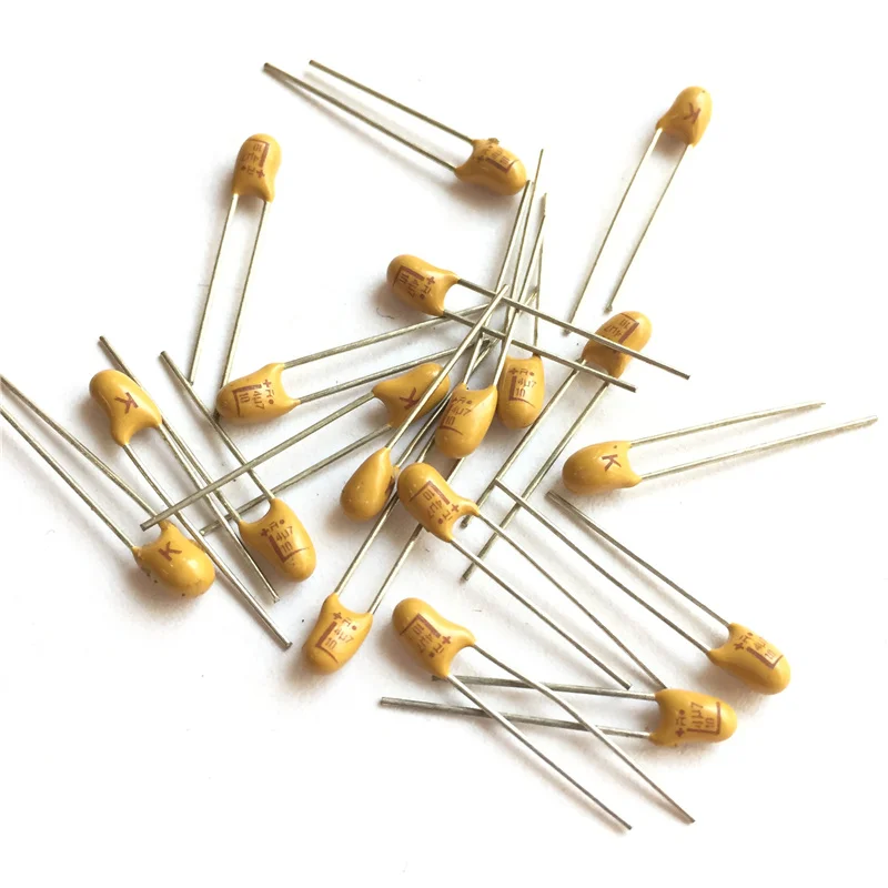 

10pcs 4.7uF 10V Tantalum capacitor 10V4.7uF 475 DIP Radial