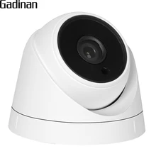 GADINAN HD 720P 1080P широкоугольный объектив 2,8 мм дополнительные ИК-светодиоды ночного видения 1.0MP 1.3MP 2.0MP безопасности CCTV Крытый AHD купольная камера