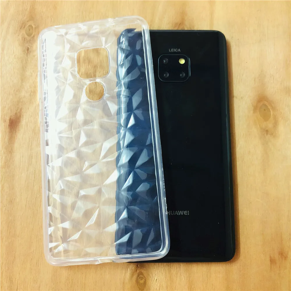 Clear 3D Diamond Soft TPU Silicone Case For Huawei Mate 20 P30 Pro P20 Lite Honor 10i 8A 8C V20 Y6 Pro 2019 Y7 Pro Y9 2018 Cover (5)