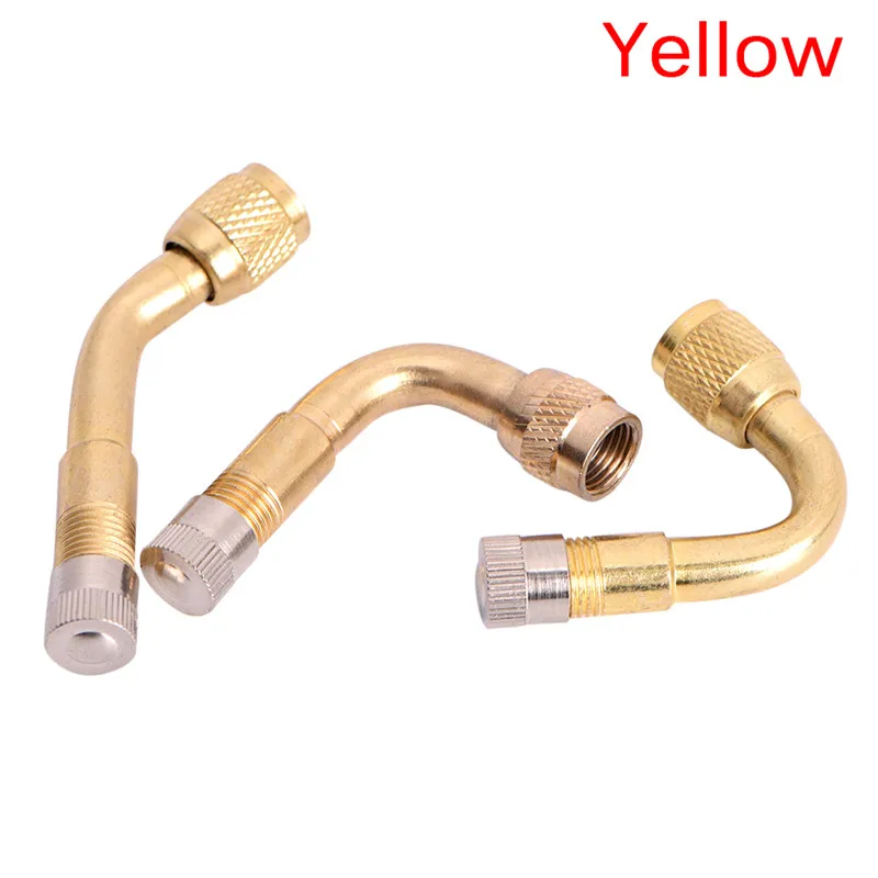 90Degree Brass Air Tyre Extension Valve Motorcycle Car Truck Bicycle Scooter-US