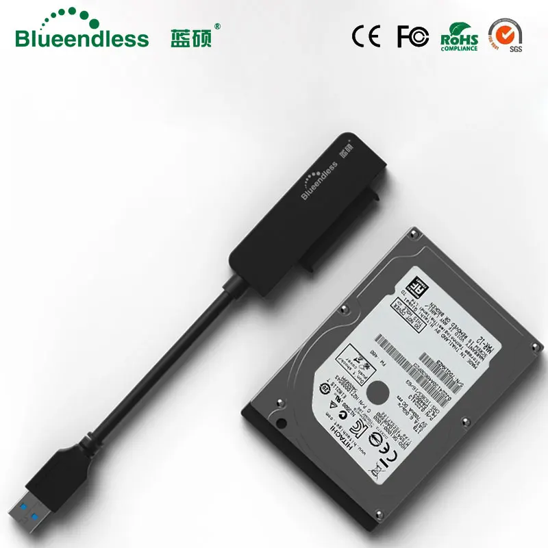 Новый USB 3 0 A/USB 2 A/Micro SATA последовательный адаптер Кабели Компьютерный соединитель