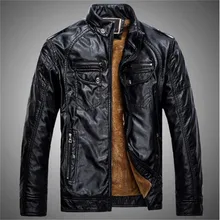 2017 Mens Winter font b Leather b font font b Jackets b font font b Male