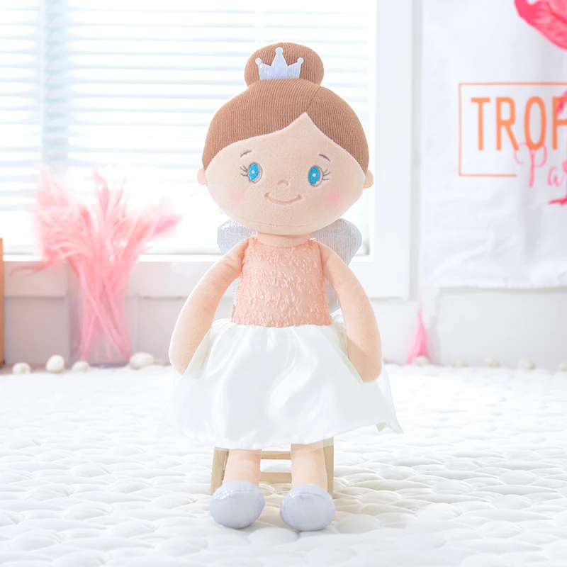 Skup Gloveleya pluszowe lalki aniołki prezenty dla dzieci tkaniny lalki dla dzieci pluszowe zabawki Kawaii szmaciana lalka