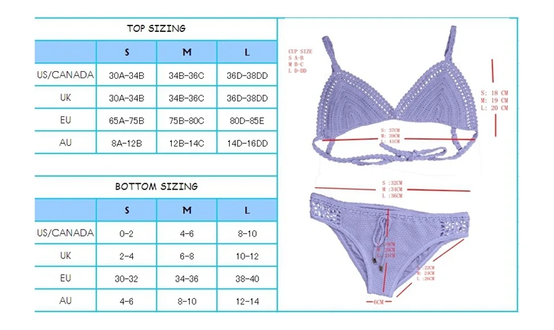 Ручная работа, вязанные крючком сексуальные комплекты бикини, хлопок, купальные костюмы, регулируемые веерообразные кружева, пляжная одежда