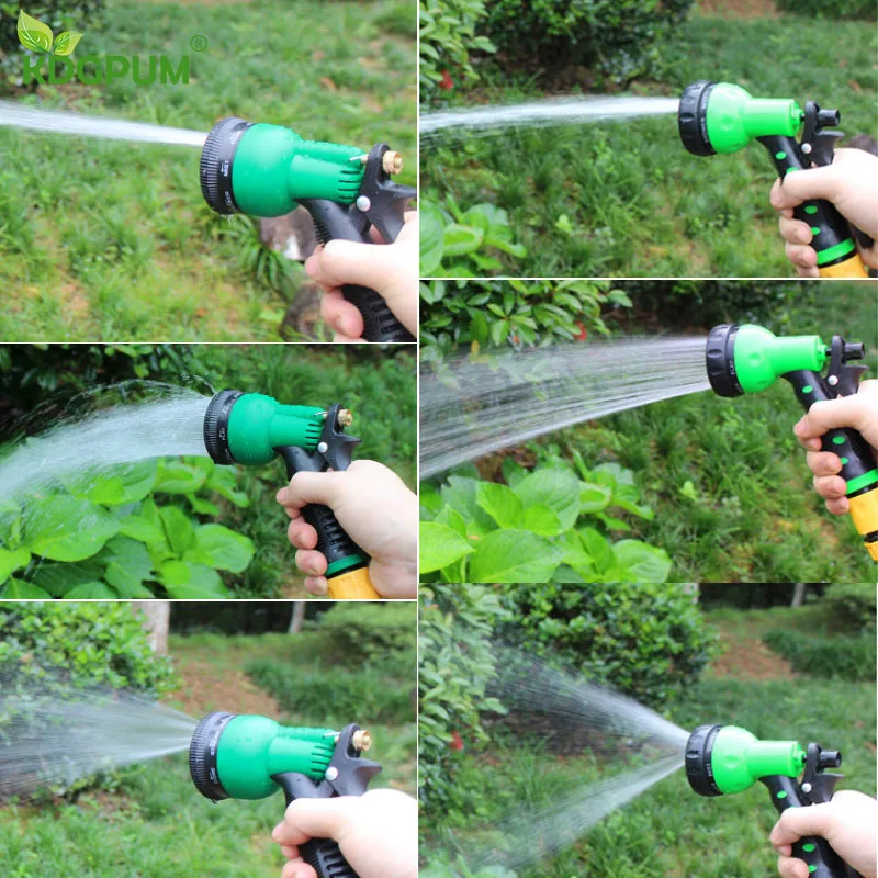 High Pressure 9 Style Garden Water Gun Alloy Adjustable Sprayer Hose Spray Water Nozzle Gardening Watering Household Car Wash High Pressure 9 Style Garden Water Gun Alloy Adjustable Sprayer Hose Spray Water Nozzle Gardening Watering Household Car Wash