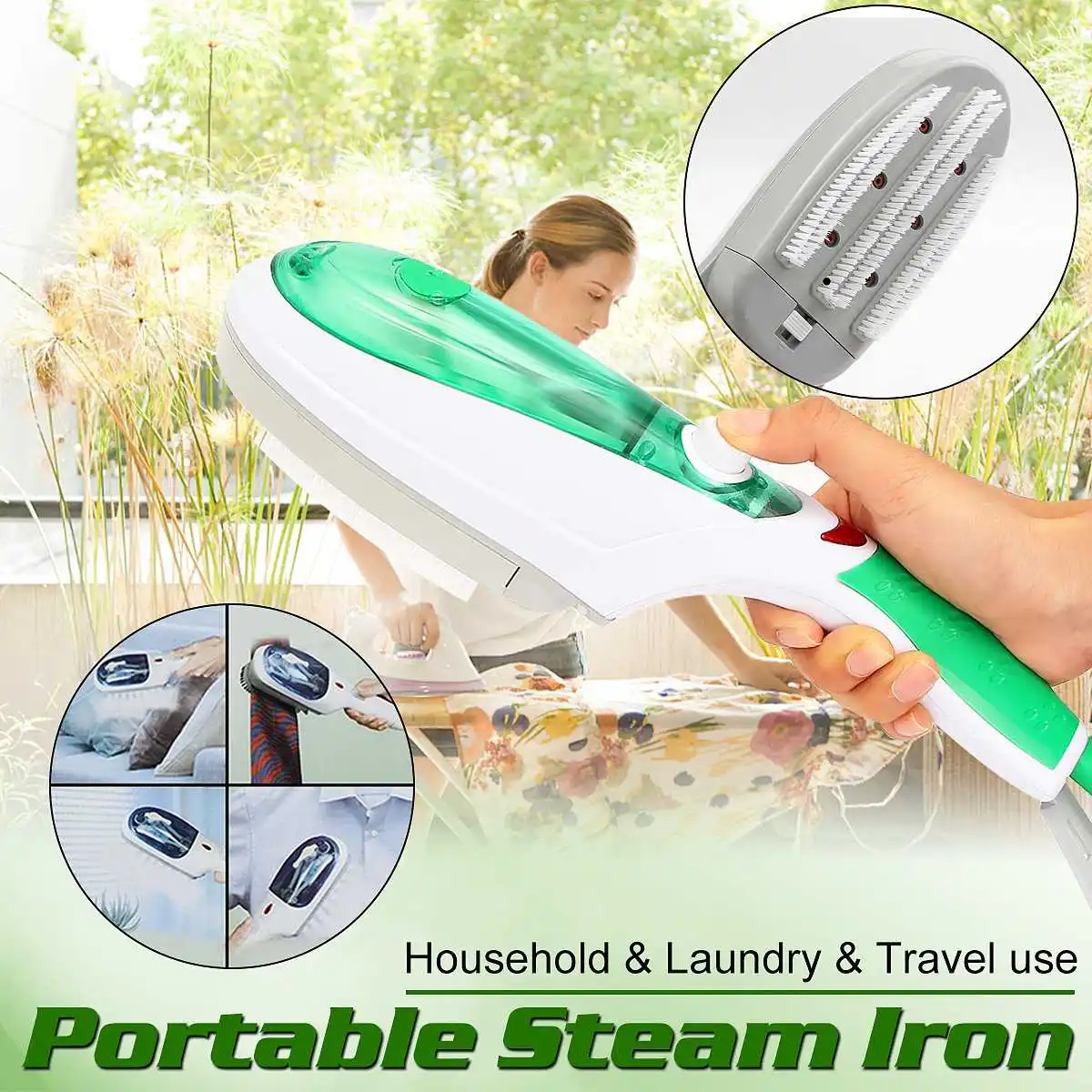 

220-230V Handheld Garment Steamer Brush Portable Steam Iron For Clothes Generator Ironing Steamer For Underwear Steamer Iron