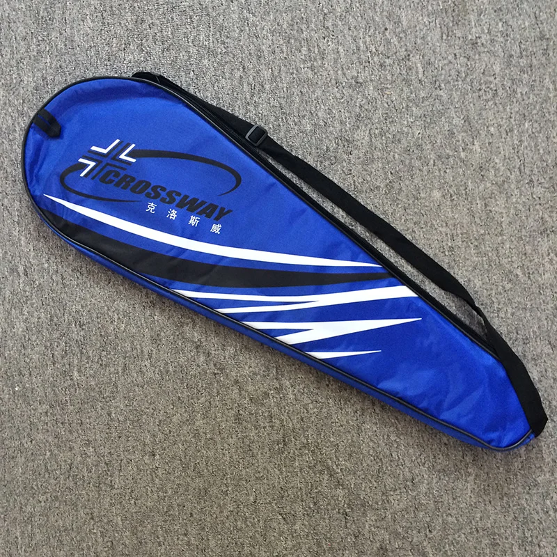 Newest CROSSWAY Badminton Racket Bag Sports Badminton Single Shoulder Bag Two Rackets Cortex Material Men And Women