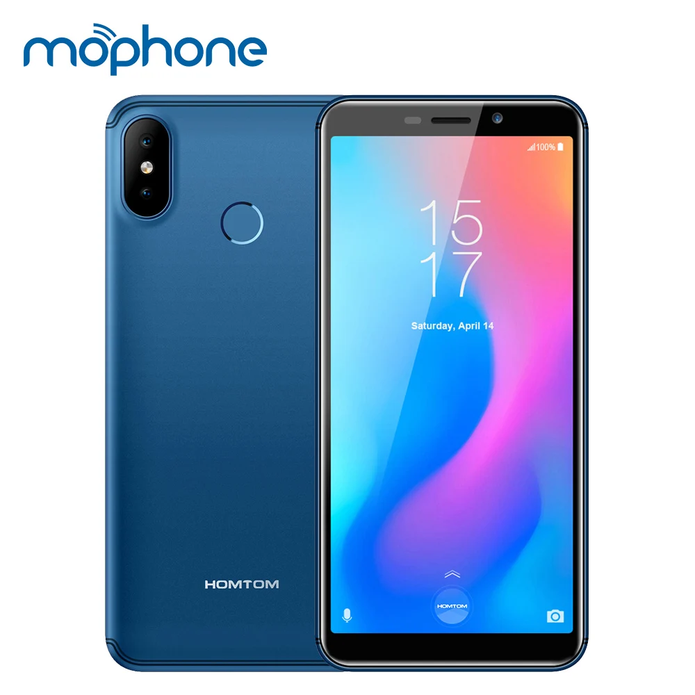 

HOMTOM C2 5.5inch 2GB 16GB 3000mAh 18:9 Face ID 4G-LTE Mobile Cell Phone Android 8.1 13MP Dual Rear Cameras Smartphone OTA OTG