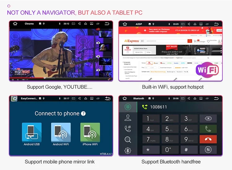 Discount Isudar Car Multimedia player Android 9 2 Din GPS Autoradio For Mercedes/Benz/CLK/W209/W203/W208/W463/Vaneo/Viano/Vito FM DSP DVR 20