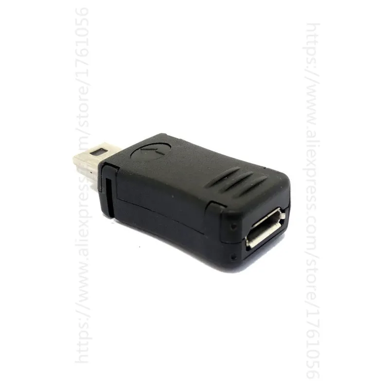 2 шт. USB 2,0 F/M Mini A 5 Pin 5 p штекер для Micro B 5 pin 5 P гнездовой разъем адаптера Кабельный разъем