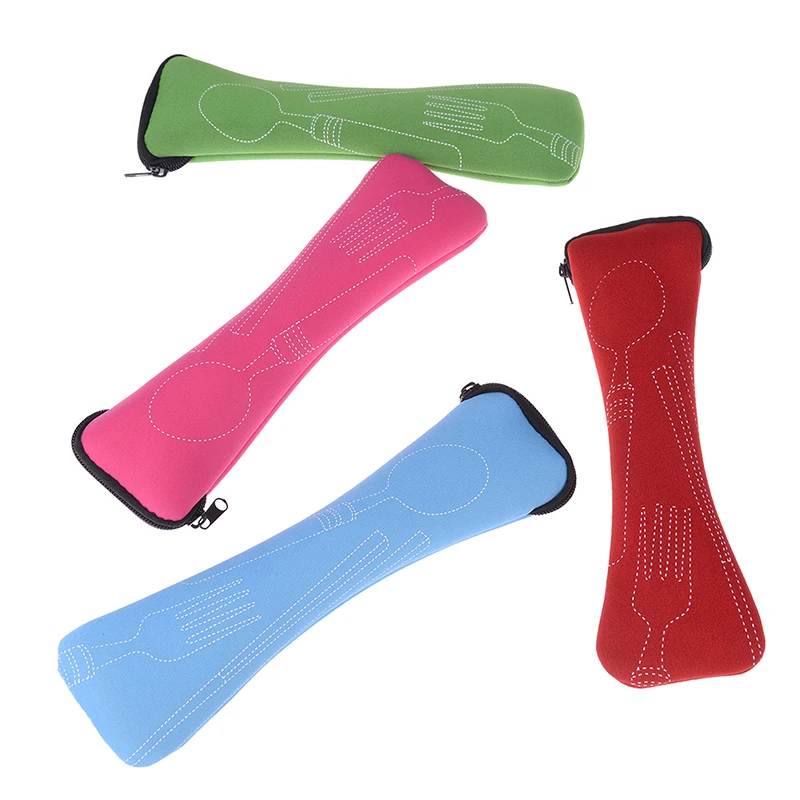 

Portable Tableware Dinnerware Travel Camping Bag Gift Bag Cutlery Fork Poon Picnic Tool Storage Bag Tableware Holder Organizer