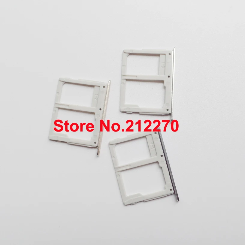 Original New Dual Sim Micro SD Card Tray For Samsung Galaxy A3 A5 A7 2016 Version A310 A510 A710 | Мобильные телефоны и