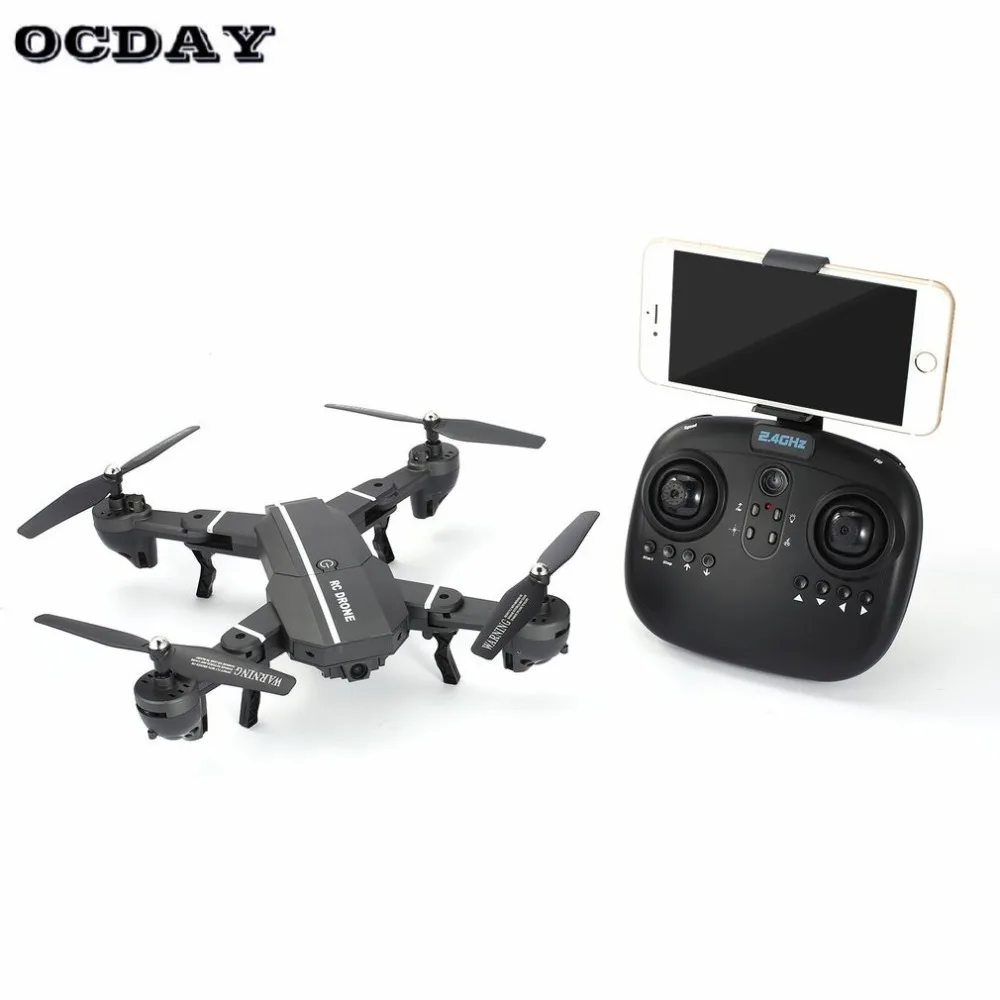

8807W FPV Foldable Drone Selfie RC Quadcopter 4ch with Wifi Camera Live Video Altitude Hold Headless Mode 360 Flips RTF ht