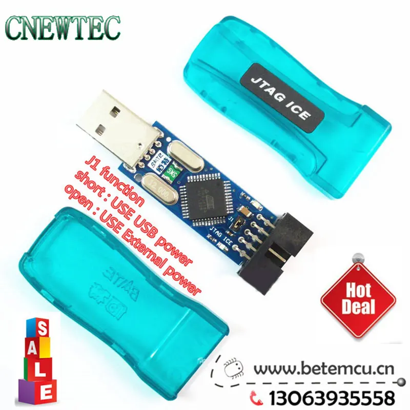 1 лот = 1 шт. AVR USB Эмулятор программист JTAG ICE для Atmel+ 1 шт. ATMEGA16 JTAG головка моделирования