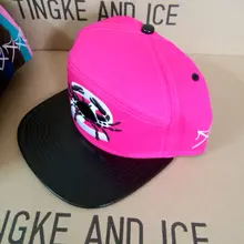 Розничная, гибридная Кепка snapback, Rosered, раковая,, уличный головной убор, 3D вышивка, хлопок, квадратные полями, высокое качество