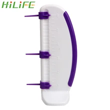 HILIFE линейка для торта Декоративная гирлянда границы уравнитель разметочный инструмент для торта печенье измерительные инструменты Пластик украшения торта инструменты