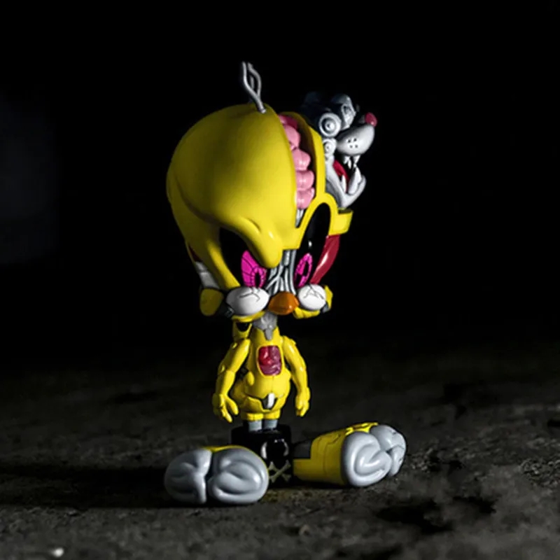 #^Special Price Original Cartoon Looney Tunes Tweety Bird Bugs Bunny Pat Lee Vinyl Dissected Action Figure Collection Toy X1846 #^Special Price Original Cartoon Looney Tunes Tweety Bird Bugs Bunny Pat Lee Vinyl Dissected Action Figure Collection Toy X1846