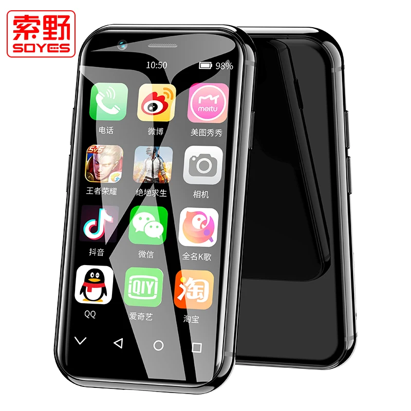  2019 SOYES XS 4G Google play store 3.0 Screen Mini Smartphone 2GB+16GB/3G+32G Android 6.0 Bluetooth