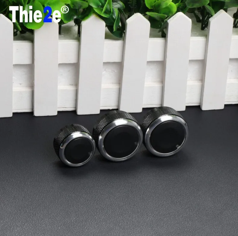 

3pcs/set AIR-CONDITION CONTROL PANEL ELEGANT SWITCH Ac knob for VW Jetta MK5 MK6 Passat B6 B7 Skoda Octavia 2008-2013