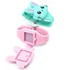 Kids Watches Children Cute Rabbit Cat 3D Cartoon LED Electronic Watch Boys and Girls Silicone Toy Wrist Watches Birthday Gifts 4