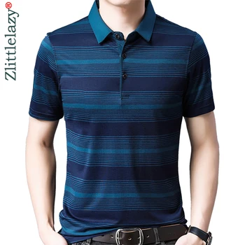 

2019 brand casual summer striped short sleeve polo shirt men poloshirt jersey luxury mens polos tee shirts dress fashions 50541