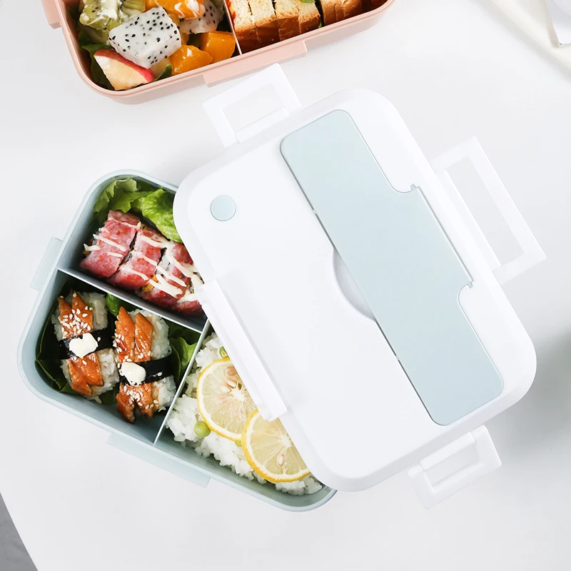Microwave Packed Lunch Box Partition Storage Lunchbox Children's Food Boxes Portable Food Bento Box Container For Lunch (11)