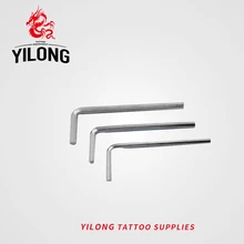 Yilong 3 шт./лот татуировки аксессуаров Аллен Гаечные ключи комплект для Насадки для татуажа Татуировки и боди-арт