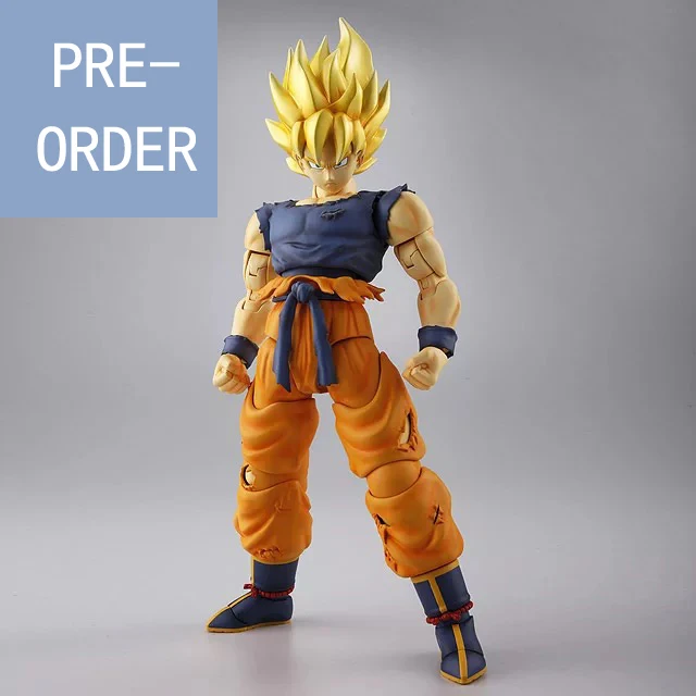 

Presale August Original Bandai Dragon Ball Figure-rise Super Saiyan Son Goku Dragonball Z Model Kit (1/8 Scale)