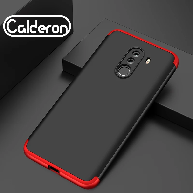 

(Not Protector) For Xiaomi Redmi 6A Case 360 Degree Full Back Cover Case for Xiaomi Pocophone F1 Poco F1 Cases Plastic Shell Bag