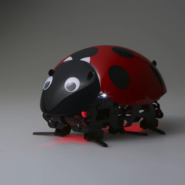 Educational Intelligent Robot Ladybug Toys Funny Electronic DIY Insect
