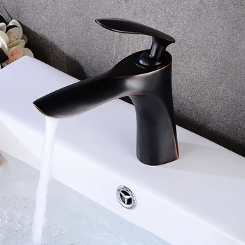 

ORB Basin Faucets Bathroom Faucet Single handle Basin Mixer Tap Bath Faucet Brass Sink Water Crane