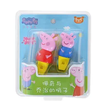 Аутентичный авторизованный поросенок Свинка Пеппа мультяшный свисток розовый свисток свинья Пеппа интеллектуальные игрушки Детский праздничный подарок Рождество