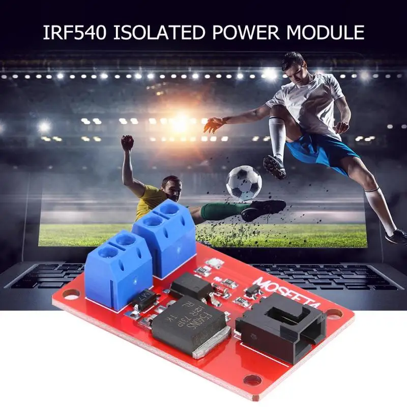 1 канал Маршрут MOSFET кнопка переключатель IRF540 Изолированная мощная зарядная