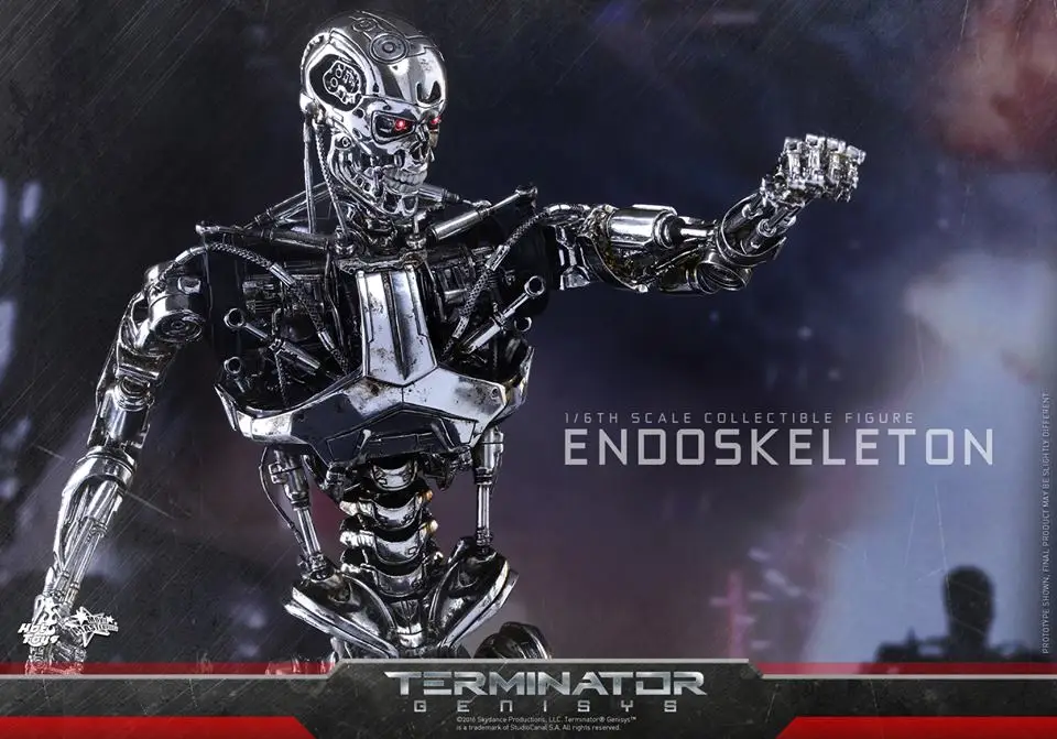 HT Hottoys MMS352 1/6 Терминатор 5 Endoskeleton Коллекция фигурка для фанатов подарок на праздник